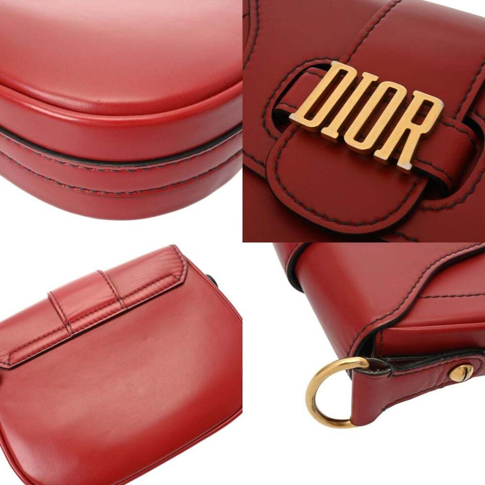 CHRISTIAN DIOR Gold Leather Shoulder Bag - Picture 9 of 11